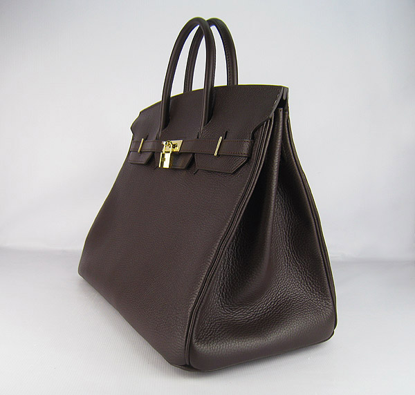 Replica Hermes Birkin 40CM Togo Bag Dark Coffee 6099 Online